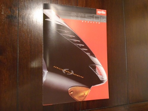 Brochure aprilia scooter 50 - sr,