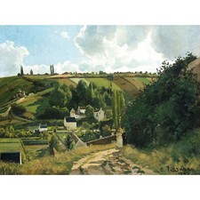 Pissarro jalais hill - pissarro,
