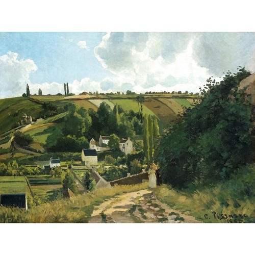 Pissarro jalais hill pontoise - hill,