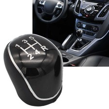 Car 5/ 6 Speed Gear Shift Knob For Ford C-Max Focus Mk2 Mk3 Kuga S-Max Auto Blk