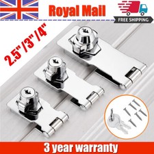 Heavy duty locking hasp and - locking,