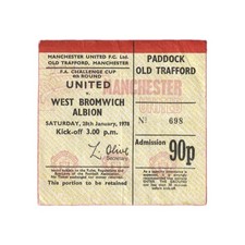 Rare Manchester United Vs West