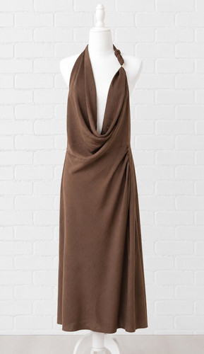 Zara women brown - women's, satin