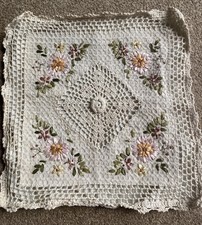 Handmade Vintage Embroidered