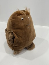 Happy Spuddy Couch Potato S'Puddy  Plush Pockets Remote Snack Drink Holder