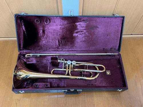 Thein bass trombone - trombone, open