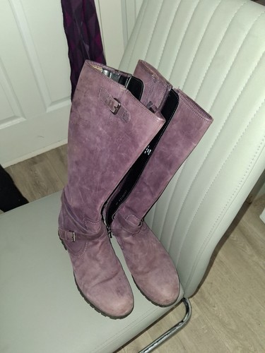 Purple hotter ladies boots - hotter,