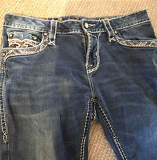 Rock Revival Skinny Jeans W32 L30 Blue - Used but good condition