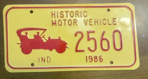 1986 indiana historic motor - 1986,