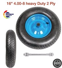 Wheel & Pneumatic 2 Ply 16"