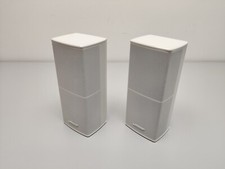 2x Bose Speaker Series 5 V White Lifestyle Acoustimass AV 35 M2