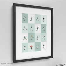 Hibernian FC Easter Road Stadium Hibs HFC David Gray Football Soccer Art Print