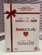 Love Actually / Bridget Jones's Diary / Notting Hill (DVD, 2004, Box Set)
