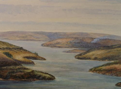 Original watercolour coastal - original, watercolour,