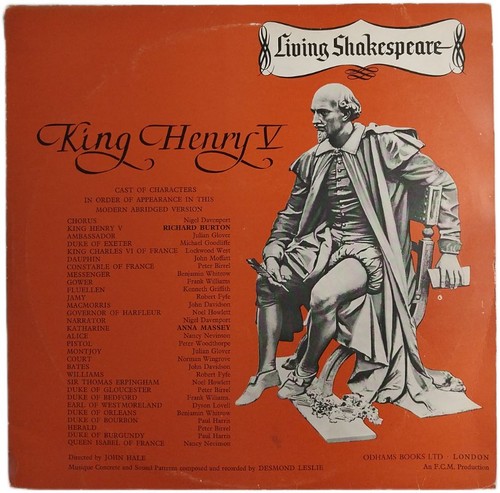 Living shakespeare king henry - king,