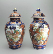 Pair Of Japanese Imari Style
