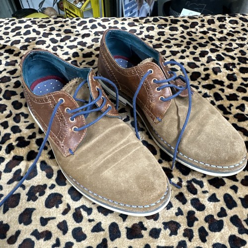 Mens ted baker tan suede - ted,