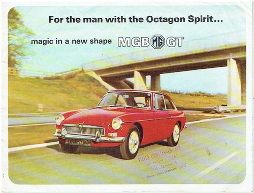 Mgb coupe original dec - mg,