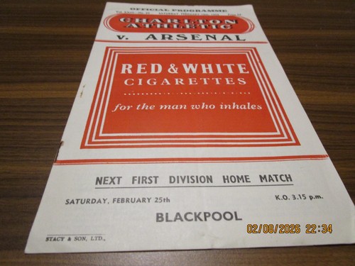 Charlton athletic arsenal - ,