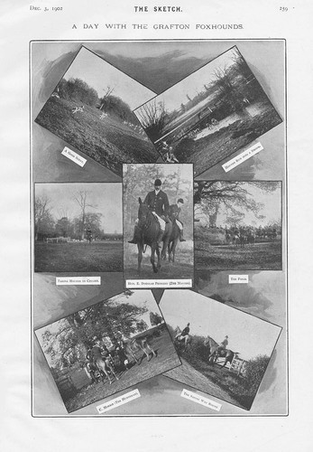 Hunting day with the grafton - hunting,