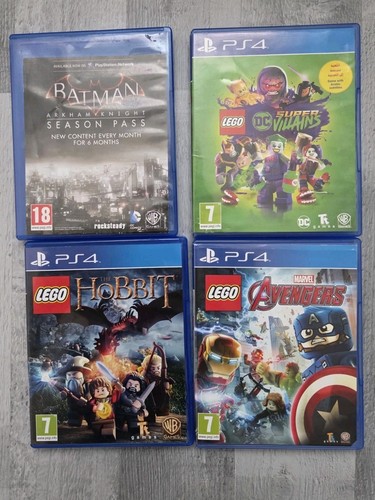 Ps4 games bundle batman - bundle, x4