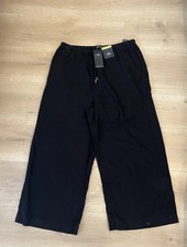 Size 12 Wide Cropped Linen