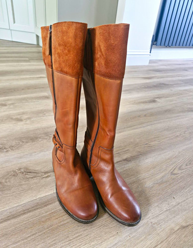 Moshulu brown leather knee - moshulu,