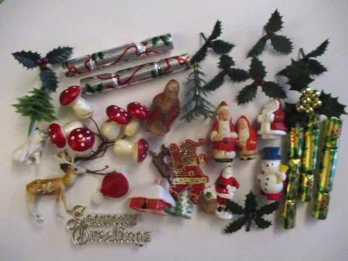 Vintage christmas cake - christmas,