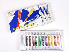 24 Packs of 12 JOB LOT Watercolour Paints  Assorted Colours Artists Art & Crafts