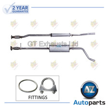 For Fiat - Punto 1.2 1999-2010 (188_) Centre Exhaust Silencer + Fittings