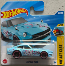 Hot Wheels DATSUN 240Z Short Card with Protector HW Art Cars bluebird 510