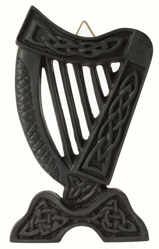 Irish turf harp - (wall, hanging)