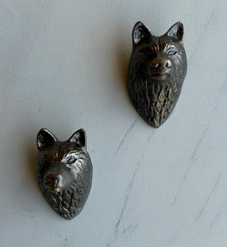 Vintage cast iron - iron, face
