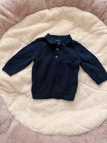 Baby boy navy long sleeve - , polo