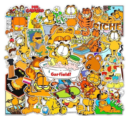 Garfield stickers water - stickers,