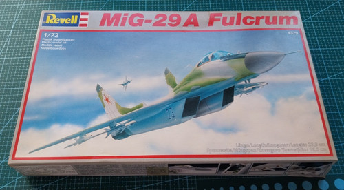 Revell mig 29a fulcrum - revell,