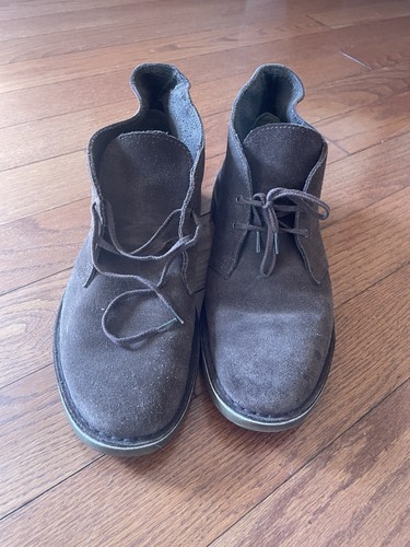 Clarks brown suede - clarks,