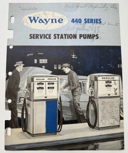 Vintage 1960s wayne gas - 1960s,