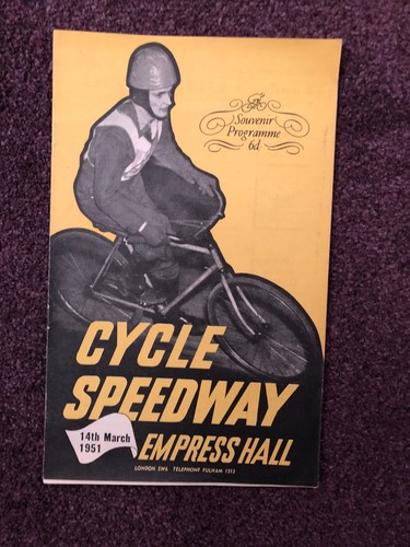 Cycle speedway programme