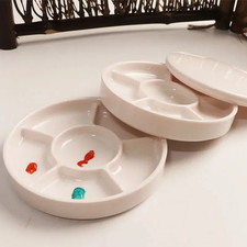 Round Porcelain Palette with