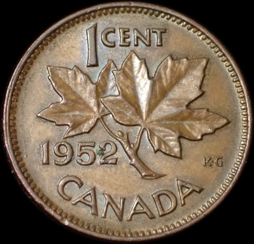 Canada cent 1952 - cent, vi