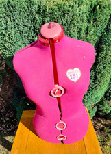 Singer 151 mannequin dress red