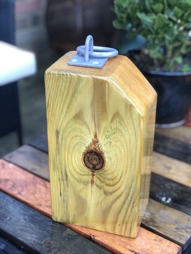 Wooden door stop wedge style - stop,,