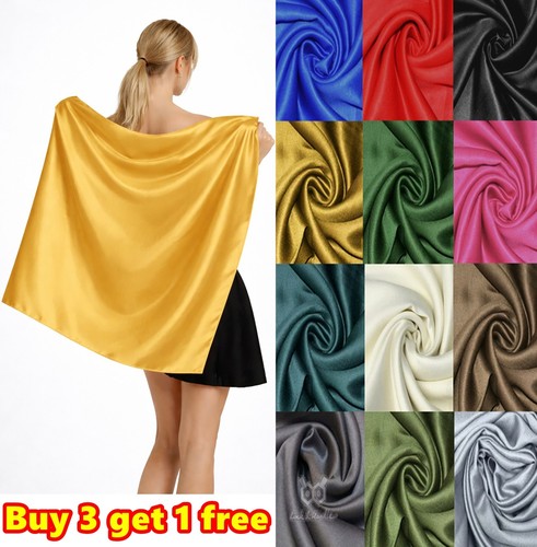 Premium 90cm satin square - 90cm,