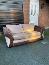 2 Seater Sofa Fabric/Suede