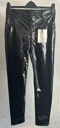 Nwt pull bear black vinyl - nwt,