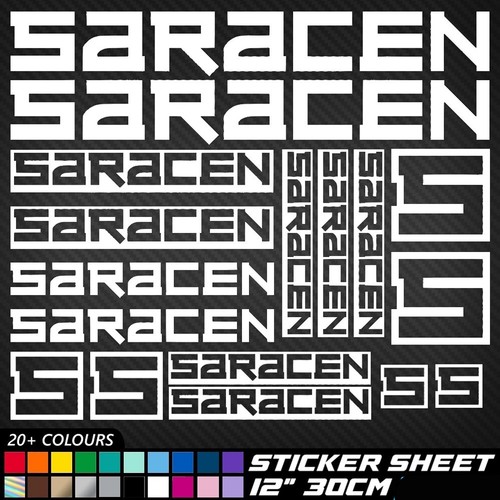 16x saracen vinyl decal - 16x,
