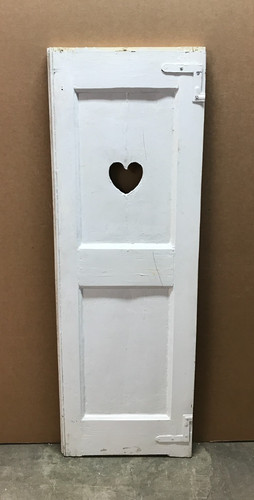 Antique single 19x55 - single, heart