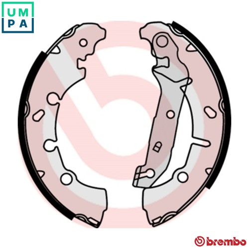 Brake shoe set - set, s