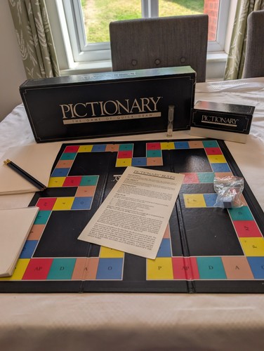 Pictionary 1987 board - 1987, game